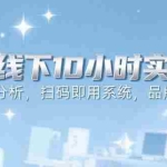 (15450期)6月千川线下10小时实战课:智能体分析,扫码即用系统,品牌营销策略