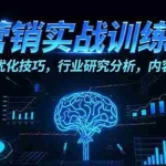 (15465期)AI营销实战训练课:Prompt优化技巧,行业研究分析,内容创作加速