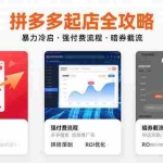 (15670期)拼多多起店全攻略,暴力冷启,强付费流程,暗券截流,5-7月已验证的方法