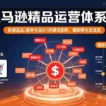 (15750期)亚马逊精品运营体系课:数据选品/差异化设计/关键词矩阵,爆款孵化全流程