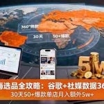 （16106期）跨境蓝海选品全攻略：谷歌+社媒数据360°筛款,30天50+爆款单店月入额外5w+