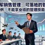 (16436期)阿里铁军销售管理:可落地的管理工具+实战案例,不能拿业绩的管理都在扯淡