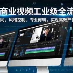 （16855期）AI+商业视频工业级全流程-2期，多软件协同、风格控制、专业剪辑，实现高效量产(更新)