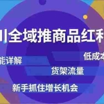 （16857期）千川全域推商品红利课，功能详解、低成本撬动、货架流量，新手抓住增长机会
