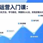 （17027期）外卖运营入门课，逻辑拆解、转化方法、学习路径，掌握核心心法，实现店铺从0到1盈利