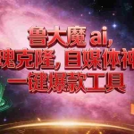 （17034期）玫瑰克隆神器，ai鲁大魔，自媒体必备神器，一键爆款，详细教程