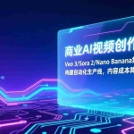 （17070期）商业AI视频创作课：Veo 3/Sora 2/Nano Banana集成应用，构建自动化生产线，内容成本降低70%