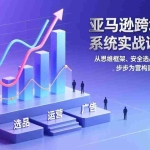 （17173期）亚马逊跨境电商系统实战课2026：从思维框架、安全选品到Listing广告，步步为营构建长期盈利能力