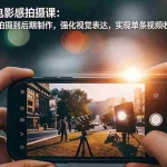 （17273期）手机电影感拍摄课：从策划拍摄到后期制作，强化视觉表达，实现单条视频收益破千
