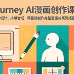 （17299期）Midjourney AI漫画创作课，脚本构思、人物设计、排版合成，零基础创作完整漫画或系列插画