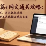 （17515期）AI短篇+网文通关攻略：看懂就能写、写完就能过稿，让写作变现不再依赖天赋与文笔