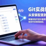 （17513期）Git实战教程：从安装配置到分支管理，掌握实际开发中最常用的Git技能，告别代码管理混乱