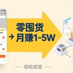 （17490期）不用囤货不用跑单！拼多多虚拟玩法，机器人管理发货和客服，帮你月赚 1-5W