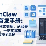 （17611期）OpenClaw 全网首发手册：5万字+持续更新，从部署到玩法，一站式掌握 AI 工具实操全流程