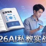 （17899期）2026AI私教实战课：从AI原理到全场景实操，零基础学会用AI提效+单人单干创业