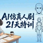 （18082期）AI仿真人剧21天特训-更新：从剧本到成片全流程实战，掌握角色一致性与变现方法