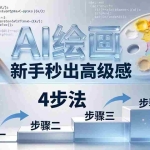 （18225期）AI绘画入门别再硬磕了！即梦4步法：万能提示词公式+BRTR框架，新手秒出高级感