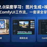 （18349期）Liblib 2.0深度学习：图片生成+视频生成+ComfyUI工作流，一套课全掌握