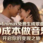 （18401期）Minimax免费生成歌曲实测！0成本做音乐，说唱流行Lofi一键生成