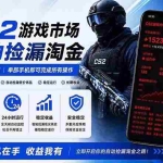 （18622期）无需电脑全天挂机，一部手机即可完成的CS2市场自动捡漏淘金，包教包会，日入300+