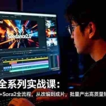 （18647期）AI剧作全系列实战课：Seedance2.0+Sora2全流程，从改编到成片，批量产出高质量短剧
