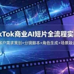 （18678期）TikTok商业AI短片全流程实战：客户需求策划+分镜脚本+角色生成+场景融合