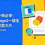 （18693期）电商设计师必学-更新：GPT-Image2一键生成专业视觉大片，产品图到详情页全流程