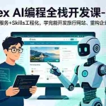 （18858期）Codex AI编程全栈开发课-更新：MCP服务+Skills工程化，学完能开发旅行网站、重构企业系统