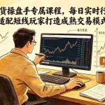 （18902期）2026期货操盘手专属课程-更新6月，每日实时行情复盘，适配短线玩家打造成熟交易模式