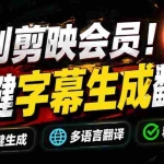 （19013期）从此告别剪映会员？开源视频字幕生成器，支持离线本地GPU加速运行，一键视频翻译及字幕生成，妙幕