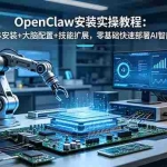（18982期）OpenClaw安装实操教程：本体安装+大脑配置+技能扩展，零基础快速部署AI智能体
