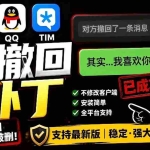 （19026期）Windows 下 PC 版微信/QQ/TIM 的防撤回多开工具！开源免费使用，且免费长期维护 RevokeMsgPatcher