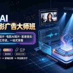 （19303期）2026AI商业电影广告大师班：产品广告·品牌短片·电影AI短片·配音音乐·自动化工作流，一站式掌握