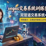 （19267期） 【3天学会手工单交易】Vegas交易技术+聪明软件，日赚50-1000U， 长期稳定，小白轻松上手