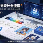 （19372期）AI品牌视觉设计全流程：标志图形×辅助图形×主视觉×插画×海报×包装×Lora训练，系统掌握AI设计体系