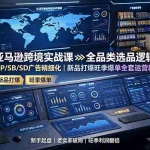 （19352期）亚马逊跨境实战课：全品类选品逻辑｜SP/SB/SD广告精细化｜新品打爆旺季爆单全套运营教程