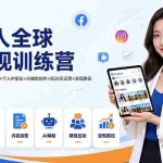 （19568期）普通人全球IP变现训练营：Facebook×Instagram入门×个人IP定位×AI辅助创作×前30天运营×变现路径