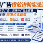 （19882期）亚马逊广告投放进阶实战课——品牌广告、展示广告、流媒体广告全覆盖，从烧钱投放到精准控本提效