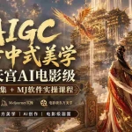 （19998期）AIGC东方中式美学天庭天宫AI电影级提示词合集+MJ软件实操课程