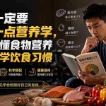 （20055期）付费文章：男人一定要学习一点营养学，学会看懂食物营养建立科学饮食习惯