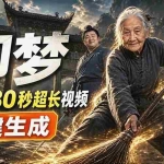 （20112期）即梦挑战180秒超长视频！一键生成3分钟电影？完整制作流程详细分享！