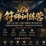 （20179期）符师训练营-35天成为AI时代创作者，广告+短片+漫剧+智能体四大实战方向，掌握从创意到上线的完整工作流