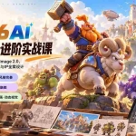 （20424期）2026AI视觉设计进阶实战课-更新：学习MJ+PS香蕉+GPT Image 2.0，完成角色建筑、场景插画与IP全案设计