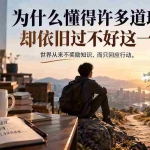 （20462期）社群精选文：为什么懂得许多道理却依旧过不好这一生？