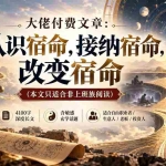 （20673期）【无水印】大佬付费文章：认识宿命，接纳宿命，改变宿命（本文只适合非上班族阅读）