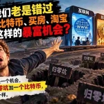 （20834期）付费文章：为什么我们老是错过互联网、比特币、买 房、淘宝这样的暴富机会？