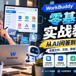 （20827期）WorkBuddy零基础实战教程：从AI问答到自主交付，掌握文件、文档、数据、运营与自动化办公