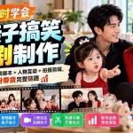 （20807期）1小时学会AI亲子搞笑短剧制作：爆款账号拆解+剧情脚本+人物互动+拍摄剪辑，跑通涨粉带货完整链路