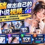 （20741期）0基础做出自己的AI小说视频：合规找素材+小说转剧本+人物场景生成+AI视频制作+剪辑包装+平台发布与收益变现