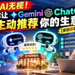 （20737期）别再被AI无视！教你让GeminiChatGPT主动推荐你的生意【原创双语字幕】